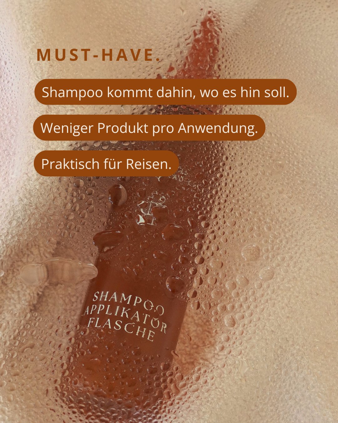 Shampoo Applikatorflasche