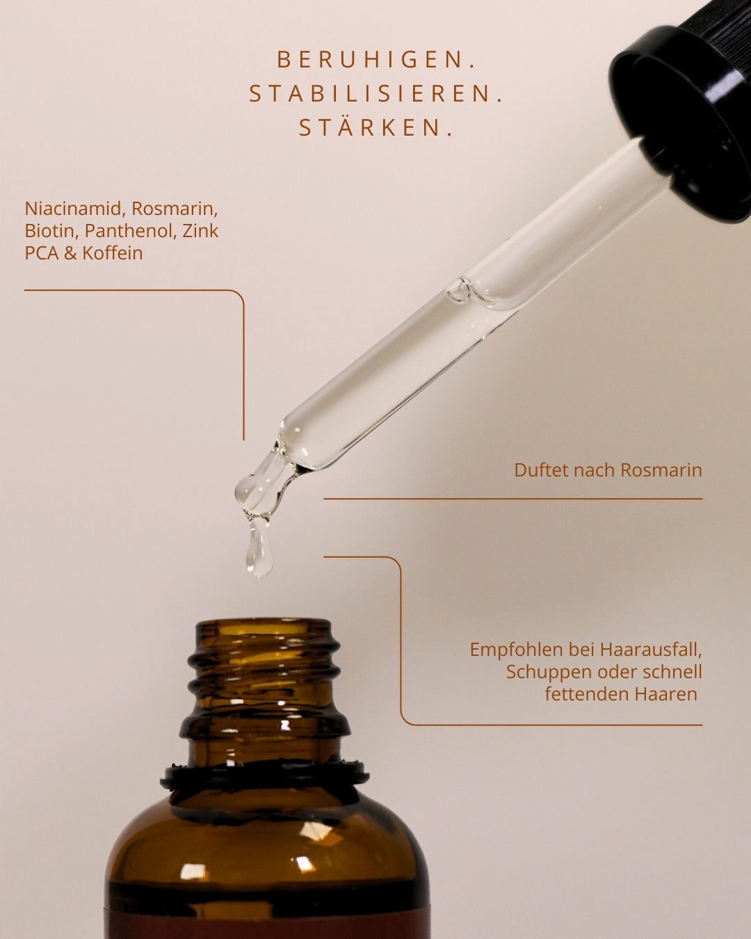 Aufbauendes Kopfhautserum