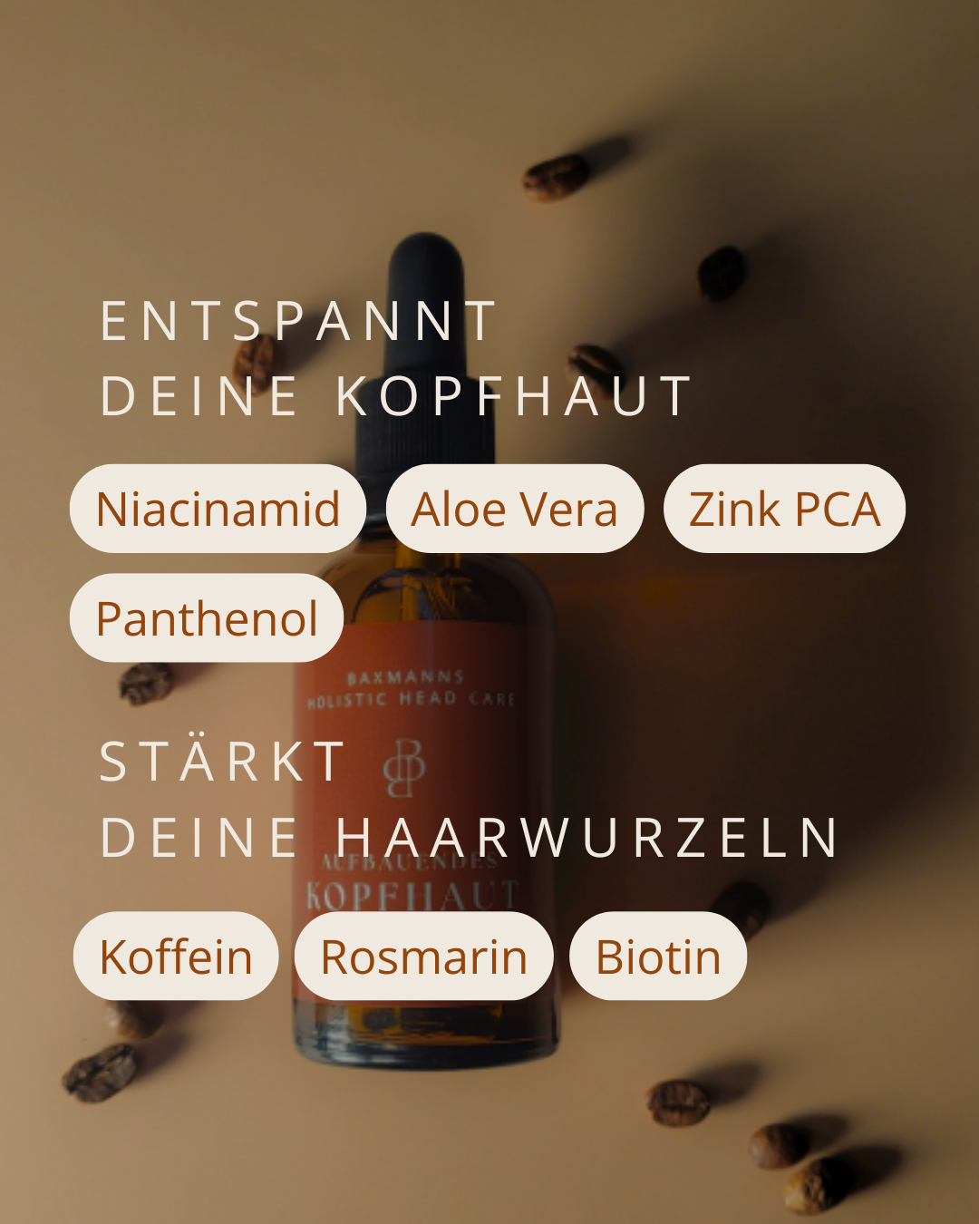 Aufbauendes Kopfhautserum